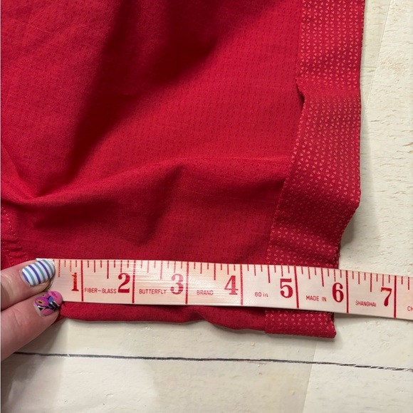 Red Women's Shorts - Picture 4 of 6